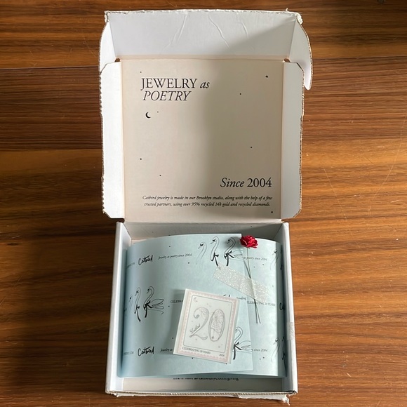 Catbird Classic Hammered Gold Ring, size 9 - Picture 10 of 10